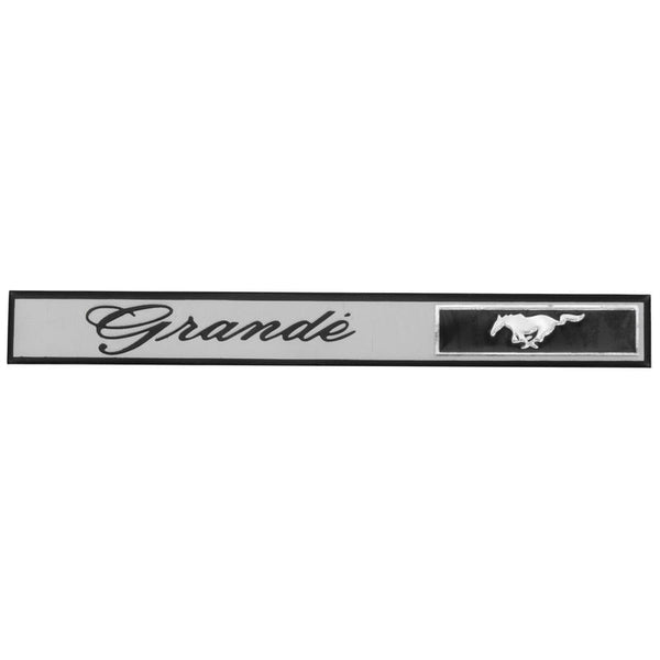 1969-1970 Mustang Dash Emblem, Grande