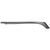1983-1986 Mustang Conv Top Corner Belt Molding, RH Upper, made from polycarbonate w/ metal studs
