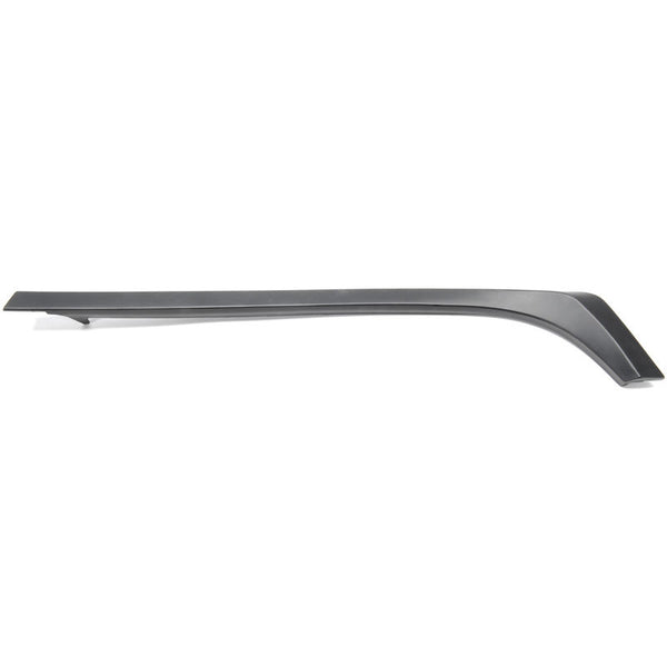1983-1986 Mustang Conv Top Corner Belt Molding, RH Upper, made from polycarbonate w/ metal studs