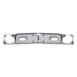 1971-1972 Mustang Grille, Mach 1, w/Sport Lamps Holes