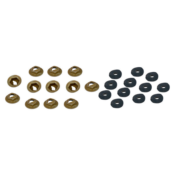 1969 Mustang Quarter Panel Ornament Hardware, 24 pcs