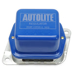 1970-1971 Mustang Voltage Regulator, w/o Air, Late 70, Blue, w/Silver