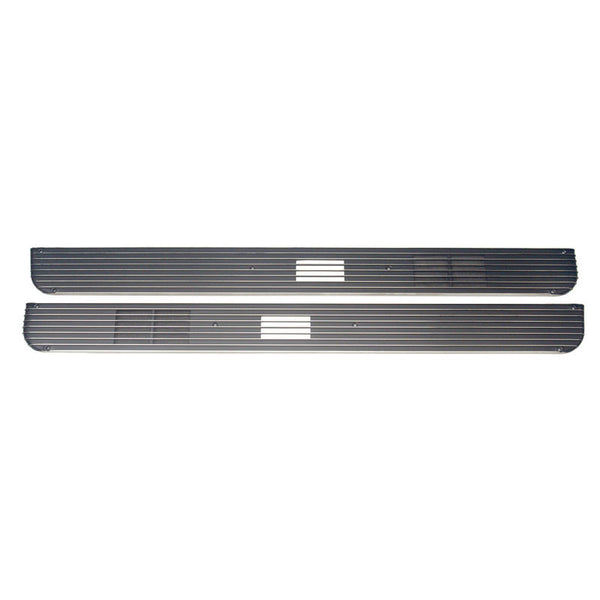 1967-1968 Mustang Deluxe Door Panel Lower Moldings, RH & LH