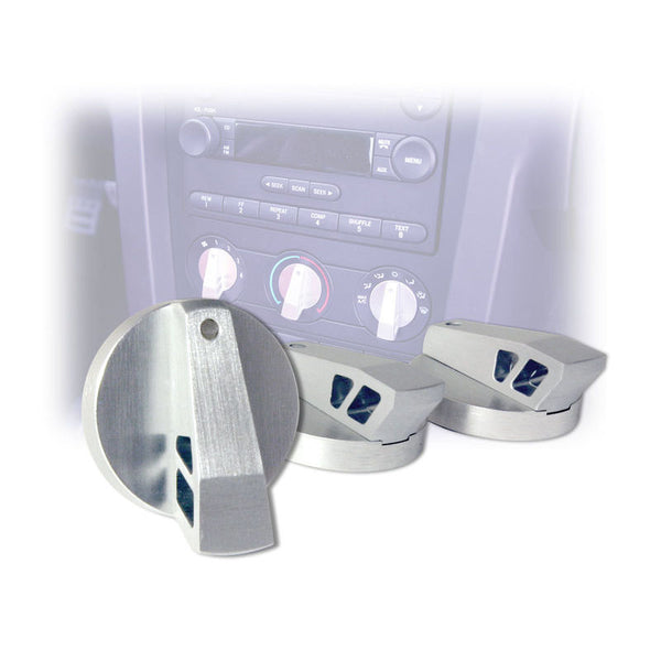 2005-2006 Mustang Billet Climate Control Knobs