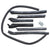 1971-1973 Mustang Conv Top Weatherstrip Kit, 5 pcs