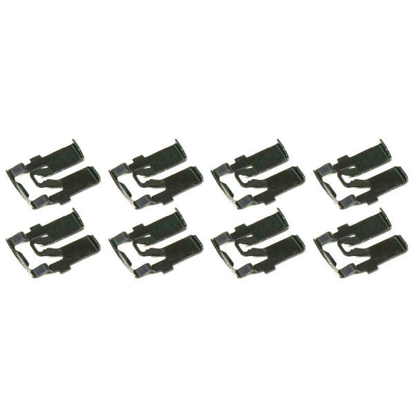 1967-1968 Mustang Windshield Molding Clip Kit, Cpe, Clip on, Rear Upper, 8 pcs