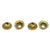 1965-1968 Mustang Heater Box To Firewall Nut Set, 4 pcs