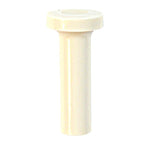White 1964 Mustang Door Lock Rod Knobs