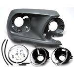 1969 Mustang Headlight Assembly, Complete, Fender Extension, w/Hardware, RH