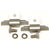1967 Mustang Disc Brake Caliper Shield, Stainless Steel