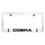 Cobra License Plate Frame