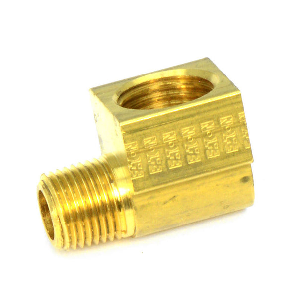 1965-1970 Mustang Transmission Oil Cooler Line Fitting, 90 Degree, Steel