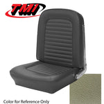 Convertible / Ivy Gold 1965 Mustang Two Front Buckets & Rear Seat Upholstery, Standard