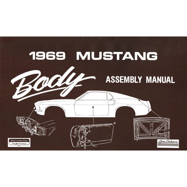 1969 Mustang Body Assembly Manual