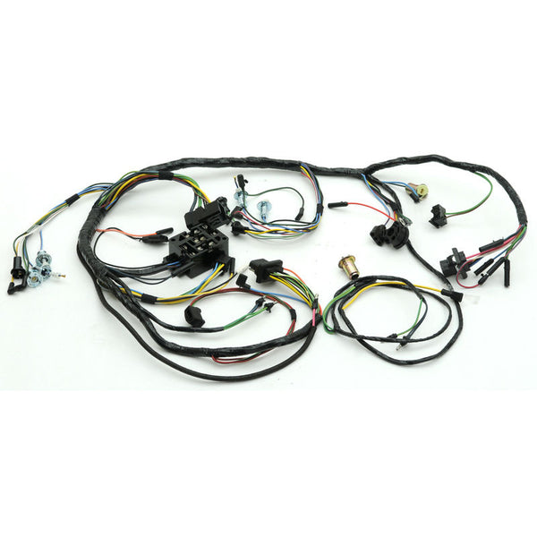 1965 Mustang Under Dash Wire Loom, 3 Spd Heater Motor, w/Light