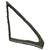 1967-1968 Mustang Door Vent Window Weatherstrip, RH