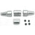 1965-1966 Mustang Heater Dash Control Knob Set, 4 pcs