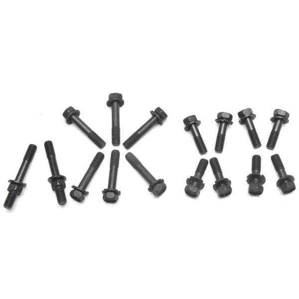 1972-1973 Mustang Exhaust Manifold Bolts, 8 cyl, 351C, 4 bbl, 16 pcs