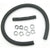1967-1973 Mustang Rubber Fuel Line, 3/8 inches, Incl. 8 Clamps