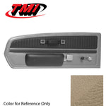 Parchment 1968 Mustang Deluxe Door Panels