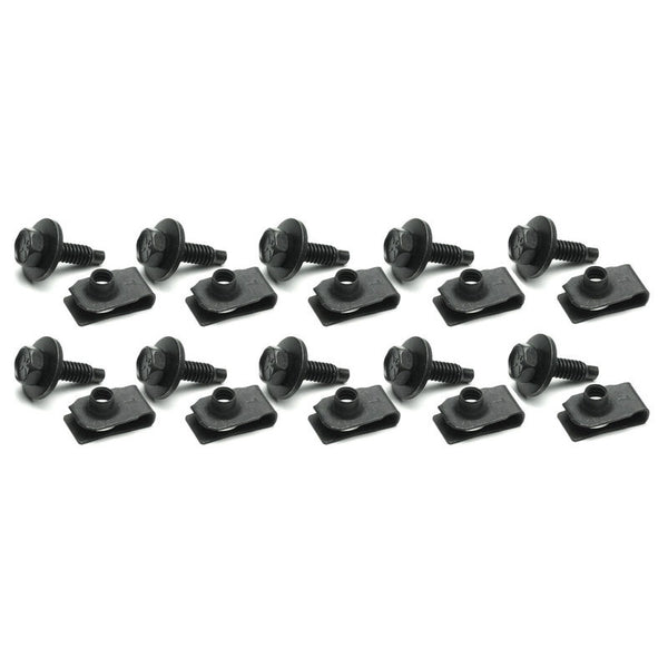 1969-1970 Mustang Front Valance Mounting Kit, 20 pcs