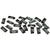 1979-1993 Mustang Rear Window Molding Hardware Kit, Hatchback, 22 pcs