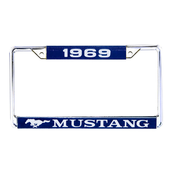 1969 Mustang License Plate Frame