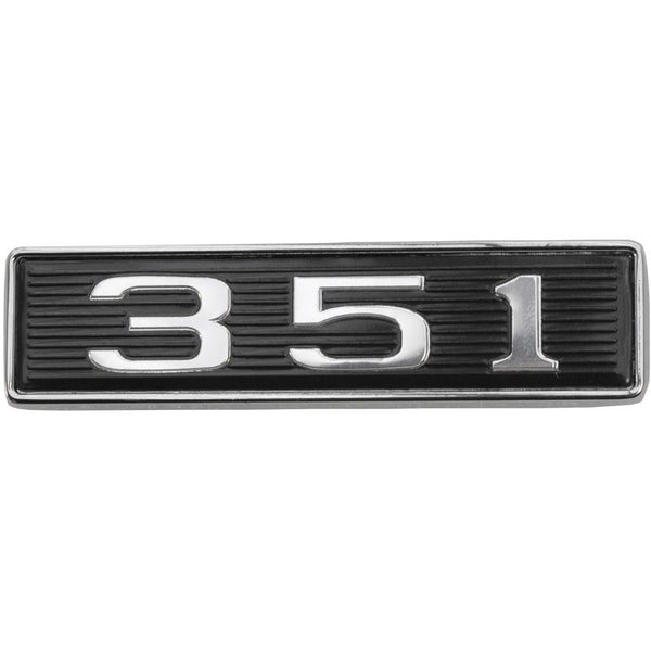 1969 Mustang Front Hood Ornament, 351, RH or LH