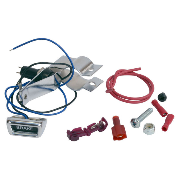 1965-1966 Mustang Parking Brake Warning Light Kit, Stick-on