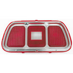 1971-1973 Mustang Tail Light Lens & Bezel, Ford Tooling