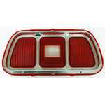 1971-1973 Mustang Tail Light Lens & Bezel, Ford Tooling