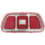 1971-1973 Mustang Tail Light Lens & Bezel, Ford Tooling