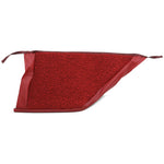 Coupe/Fastback / Red 1965-1966 Mustang Pony Kick Panel Carpets