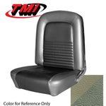 Ivy Gold 1967 Mustang Two Front Buckets Upholstery, Standard