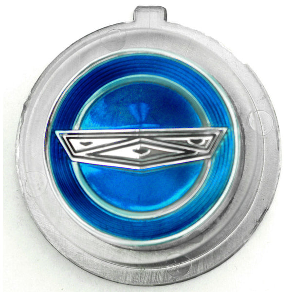 1966-1969 Mustang Blue Emblem Center For Wheel Cover & Spinner
