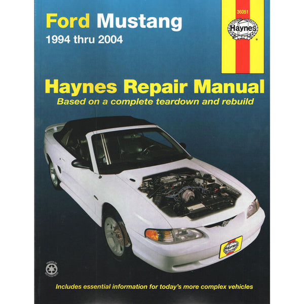 Haynes Repair Manual - 94-04 Mustang