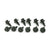 1966-1967 Mustang AMK Fender Bolts, Concours Quality, SEMS Logo, 12 pcs