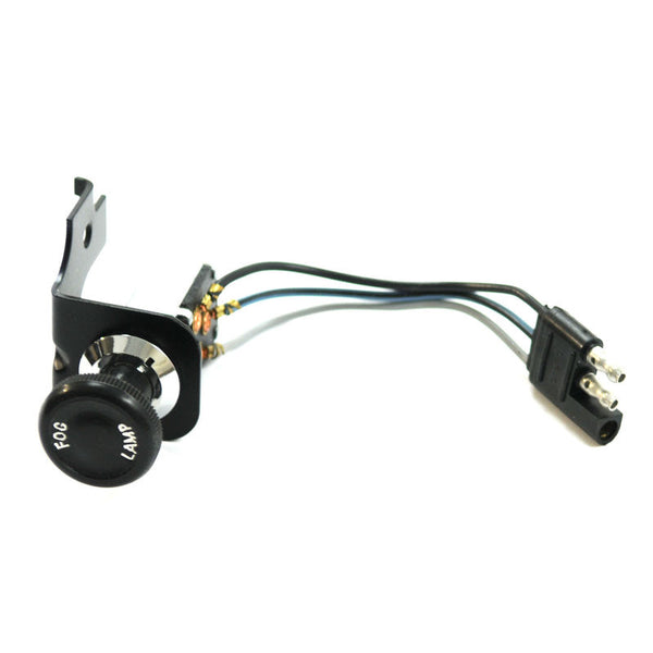 1968 Mustang Fog Light Switch, w/Bracket & Knob