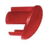 Dark Red 1987-1993 Mustang Arm Rest Hole Plugs, RH