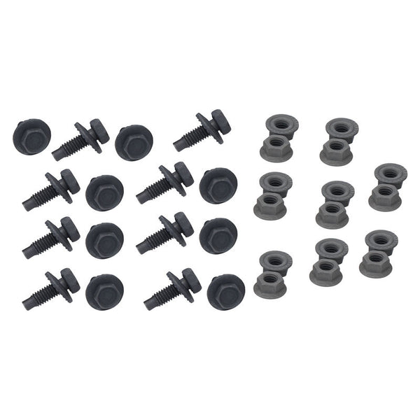 1965-1966 Mustang Shock Tower Cover Hardware, 32 pcs
