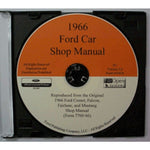 1966 Mustang Shop Manuals (CDROM)