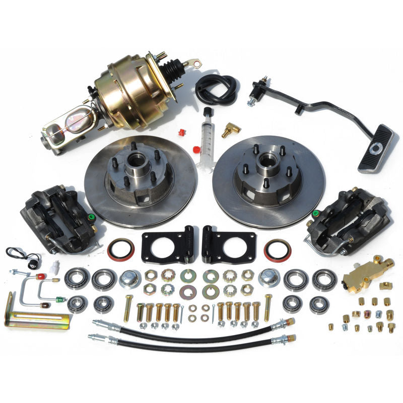 John's Mustang: 1967-1970 Mustang Disc Brake Kit, Power, A/T