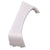 1967-1968 Mustang Console Lens, Rear