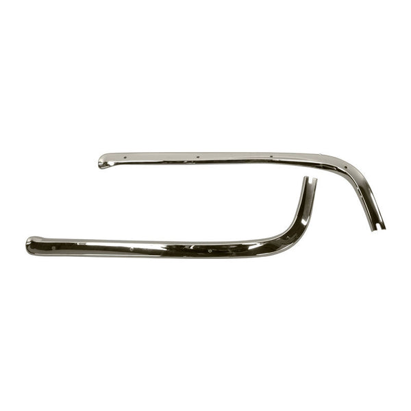 1965-1966 Mustang Convertible Rear Trim End Moldings