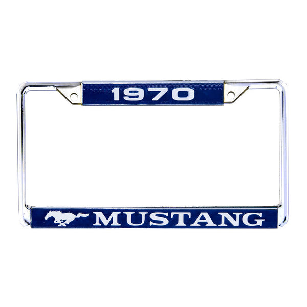 1970 Mustang License Plate Frame