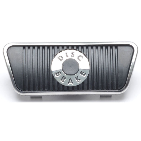 1965-1967 Mustang Brake Pedal Pad & Trim, w/Disc Brakes, A/T