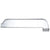 1967 Mustang Dash Upper Trim Bezel, w/Brushed Aluminum Insert, RH