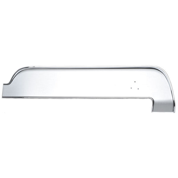 1967 Mustang Dash Upper Trim Bezel, w/Brushed Aluminum Insert, RH