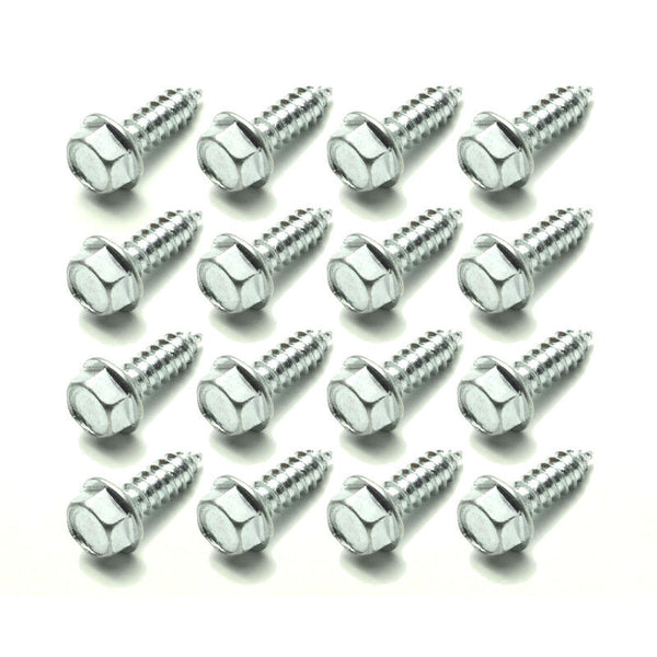 1967-1968 Mustang Fender Splash Shield Mounting Screw Set, 16 pcs