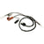 1965 Mustang Alternator Wire Loom, 6 cyl, w/Gauges